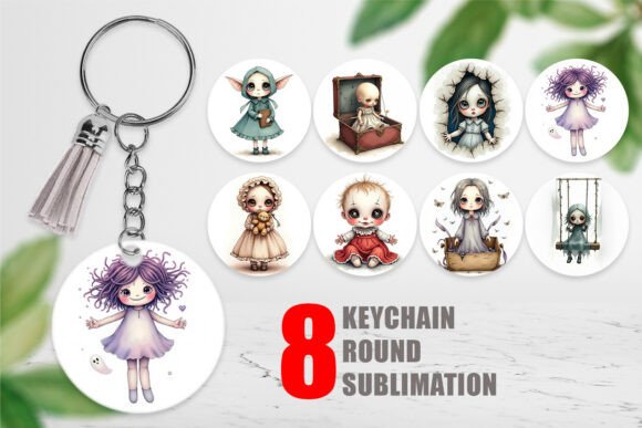 Download Keychain Haunted Doll Spirits - Haunted doll Collection