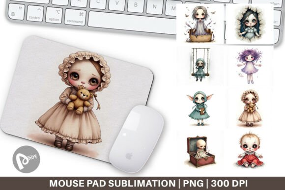 Download Mouse Pad Haunted Doll Spirits - Haunted doll Collection