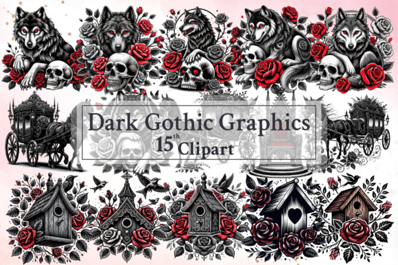 Download Dark Gothic Graphics Clipart Sublimation - Graphic Collection